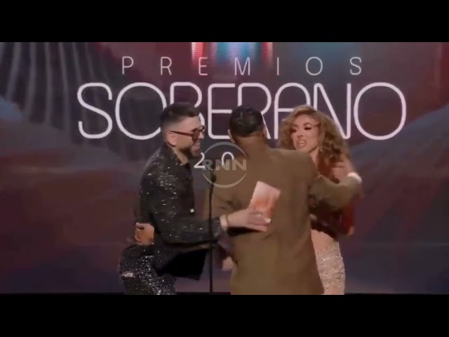 Santiago Matías wins Youtuber of the Year at the 2026 Soberano Awards