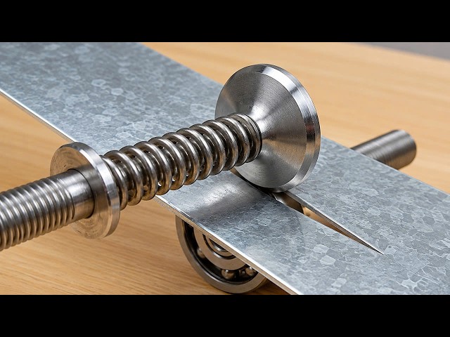 A crazy idea from a welder! Make a simple sheet metal cutter at home. | DIY WELD