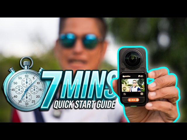 Insta360 X6 Beginners Guide: Learn in 7 MINS!