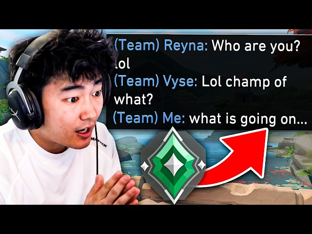 These guys didn't know I was a VCT champion...