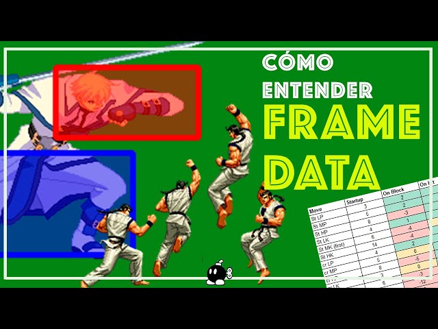 ¿Qué es y cómo comprender la Frame Data?
