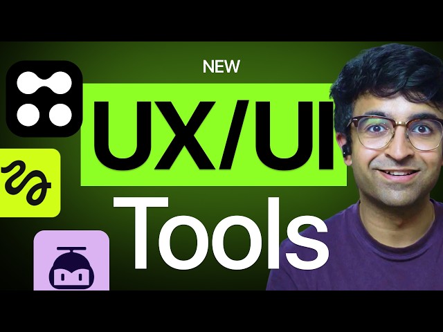 New UX/UI Tools YOU Can't Miss! - OpenAI Designer, Figma Extension, AI Motion & More!