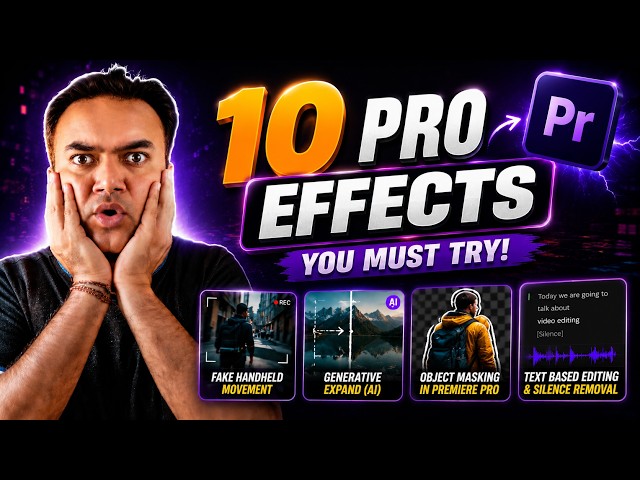 You’re Wasting Time in Premiere Pro If You Aren't Using These 10 Effects