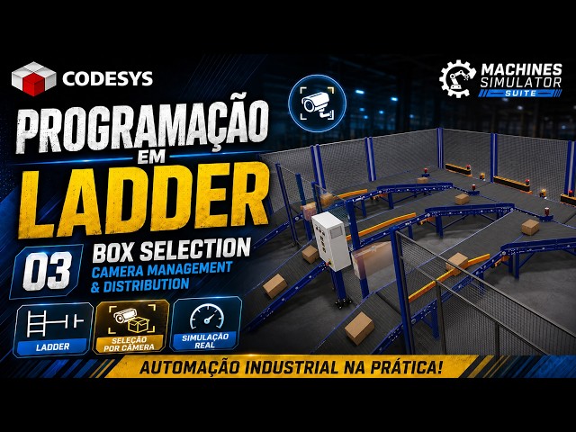 #07 PLC Programming in Practice with CODESYS and Machine Simulator. Machine 03 Box Selection.