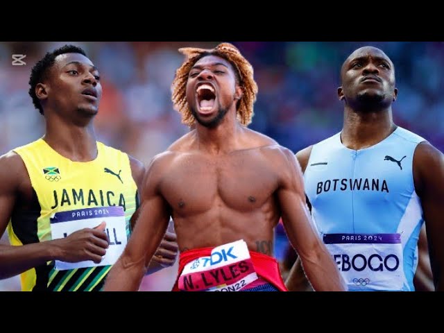 NOAH LYLES GOES WILD! 😱 USA 🇺🇸, JAMAICA 🇯🇲 & BOTSWANA 🇧🇼 COLLIDE IN AN EPIC SPRINT BATTLE!