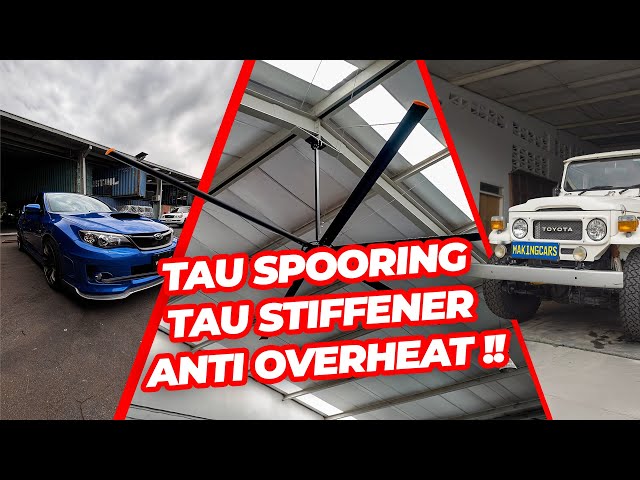 MUSEUM RASA BANDARA! Pasang Kipas 'Helikopter' + Update Subaru STI & FJ40