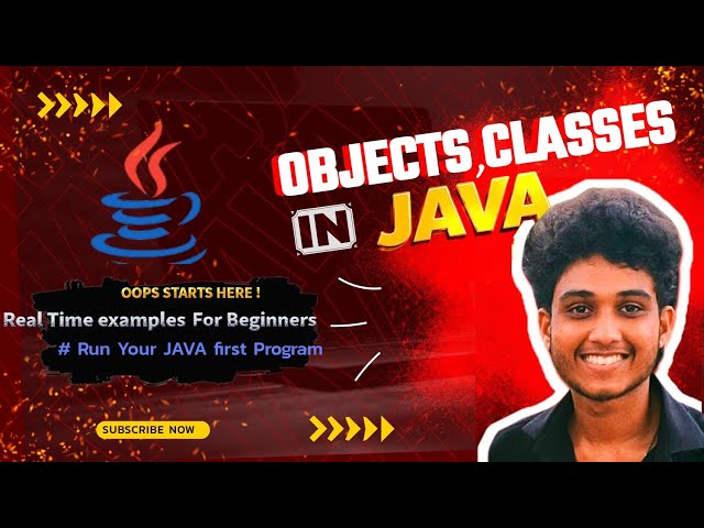 Java Classes & Objects Explained for Beginners 🚀 | Real-Life Examples