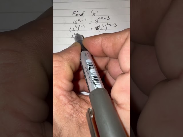 Find ‘x’. #math #maths #mathematics #mathshorts #mathstricks #mathematical #shorts #fyp #youtube