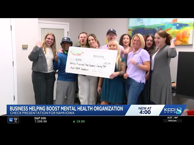 Local coffee chain donates over $20,000 to support mental health programs