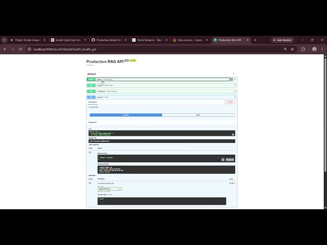 Production-Ready RAG System Demo | FastAPI, Redis & Grafana