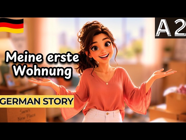 LEARN GERMAN A2| Meine erste Wohnung: Deutsch lernen für A2 (mit Quiz!)