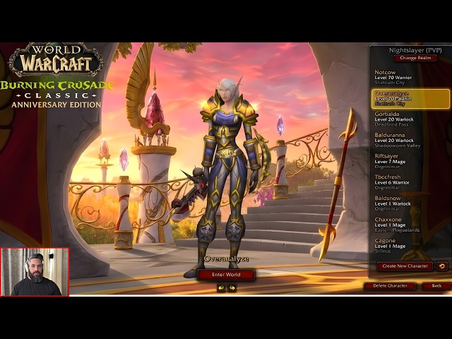 🔴Hyjal/BT Arms Warr +Prot  Paladins | TBC Anniversary WoW - Week 1