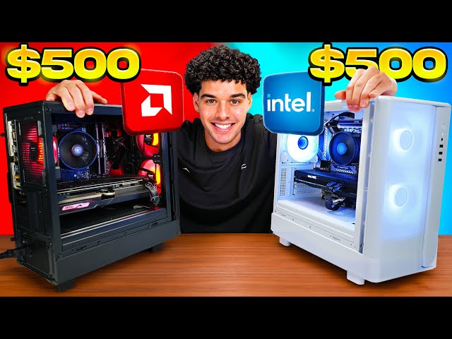 $500 AMD vs Intel Gaming PC… Which is Better?