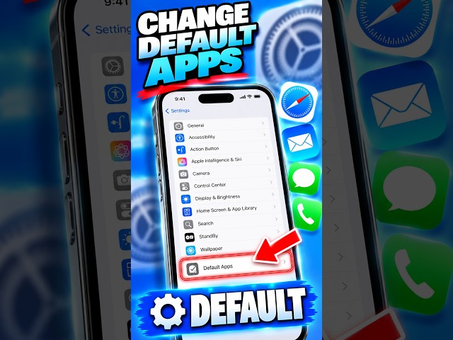 How to Change Default Apps on iPhone | Set Your Default Apps Easily
