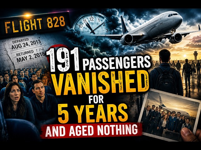 Flight 828: 191 Passengers Vanished for 5 Years and Aged Nothing