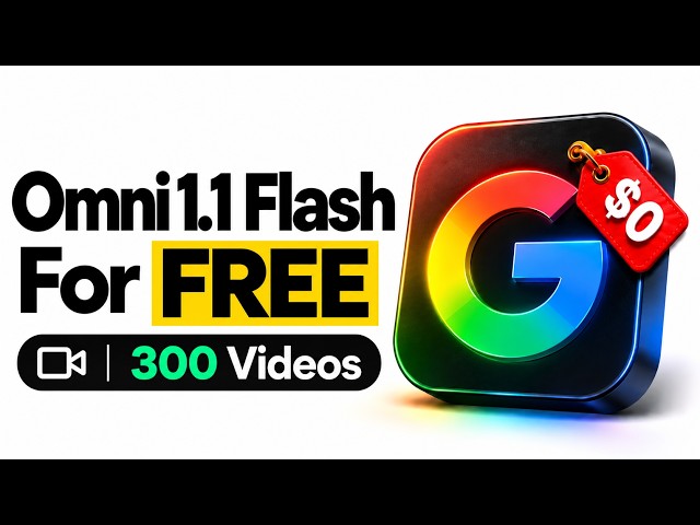 Google Omni 1.1 Flash For Free (No Clickbait)