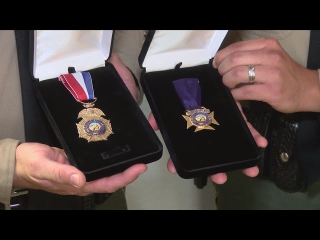 Two Tulare County deputies honored with Purple Heart and Medal of Valor