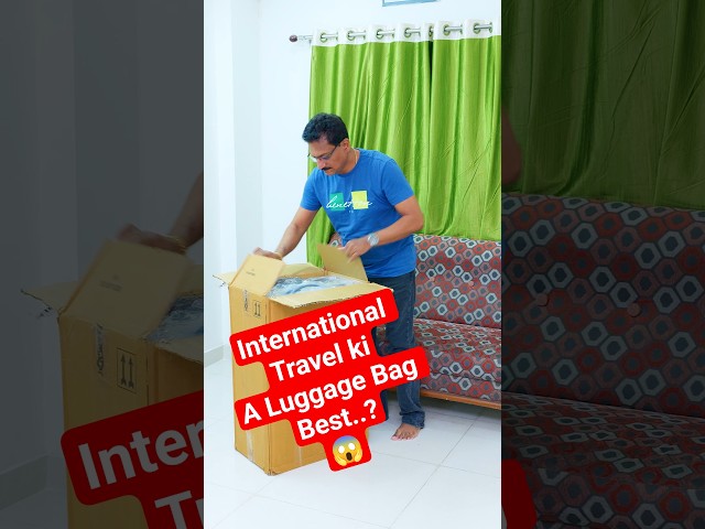 International Travel ki ye Bag konali..? #telugu #telugushorts #gadgets