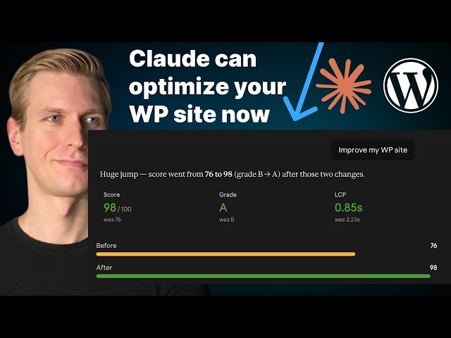 How I Connect WordPress to Claude AI and Get 62% Performance Boosts (MCP, WP Rocket)