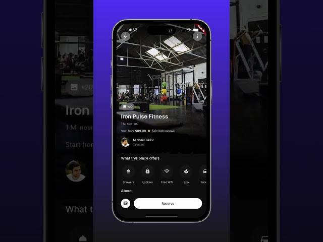 Fitness app made in FlutterFlow #flutterflow #nocode #mobileappdevelopment #fitnessapp