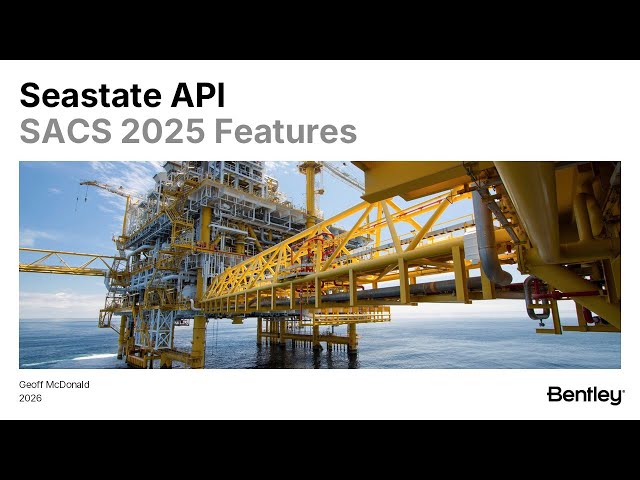 SACS Seastate API Features