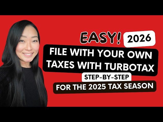 EASY: File Online With TurboTax for Beginners | 2025 Tax Season Tutorial in 2026
