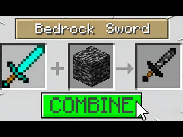 Minecraft But I Can Combine Items…