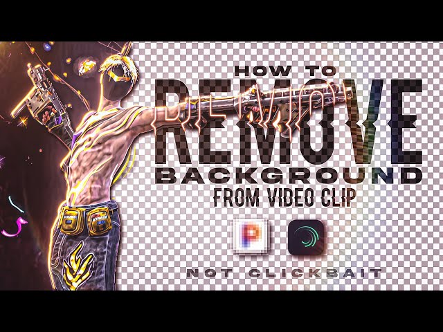 Remove Video Background in 2 Minutes 🔥 | Free Fire Editing Tutorial (Better Than CapCut)