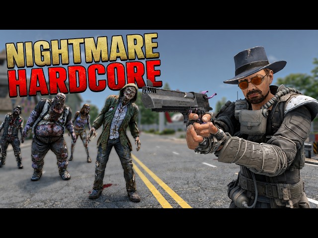 Can I Survive 100 Days of INSANE NIGHTMARE HARDCORE in 7 Days to Die?