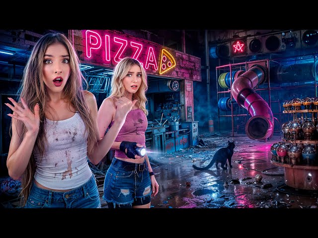 We Got Stuck in Haunted Pizzeria! Do NOT Play With Animatronics at 3 AM
