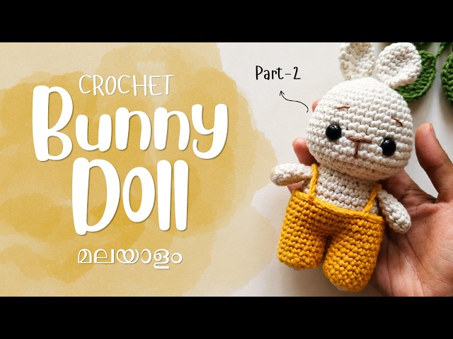 Crochet Bunny Doll | Part 2 | Amigurumi Tutorial | Step-by-Step Tutorial for Beginners
