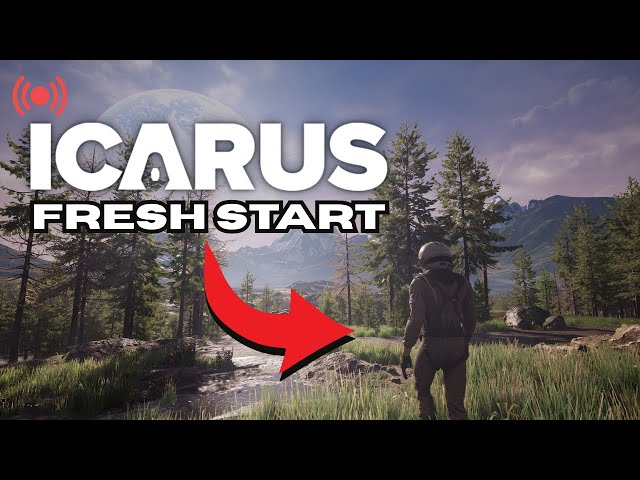 Icarus Live 🔴 Brand New Account From Zero | Ask Me Anything | Beginner to Pro