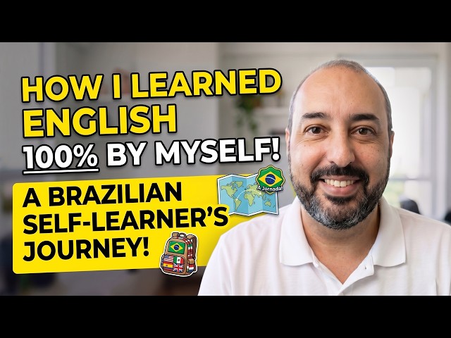 How I learned English 100% by myself!