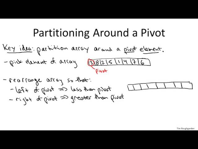 5   1   Quicksort  Overview 12 min