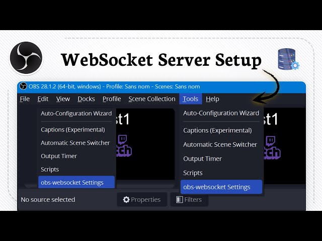 How to set up a WebSocket server in OBS Studio