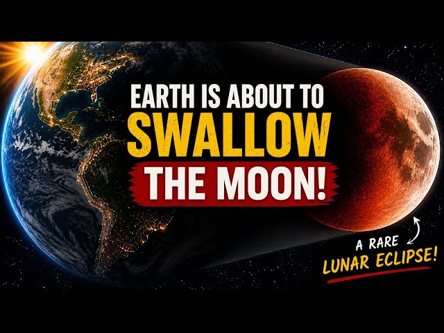 Earth to Cover 96% of the Moon | Lunar Eclipse