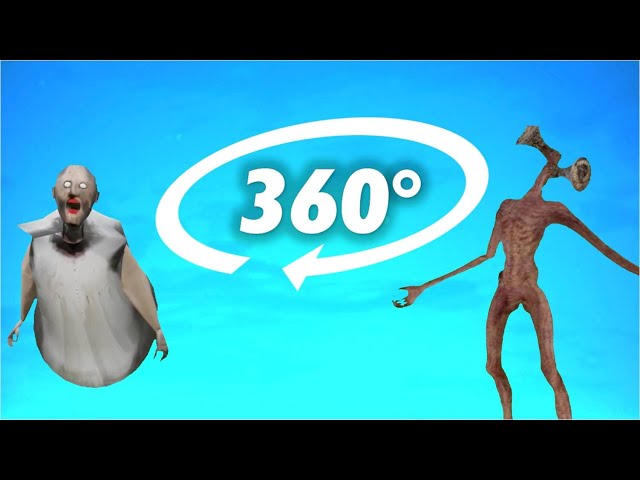 Can you escape SIREN HEAD and GRANNY in 360° VR