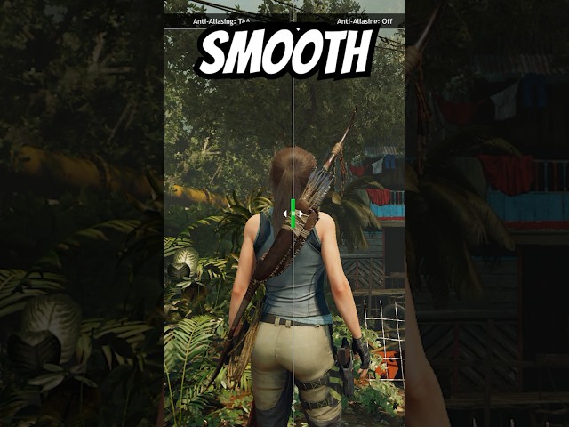 Fix Jagged Edges in ANY Game (44 seconds)