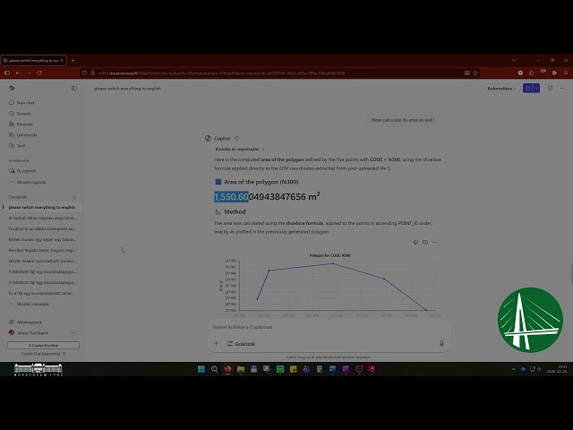Area Calculation Homework – Solved with AI Support and Python Code