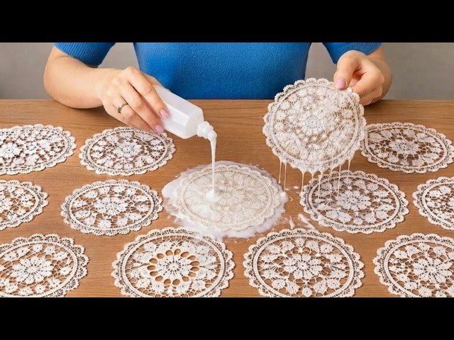 LOOK WHAT I DID TO OLD LACE WITH GLUES! 6 BRILLIANT RECYCLING IDEAS! DIY
