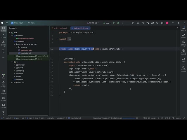 Curso Android Studio 03: Agregar Activity o una nueva "Pantallla"