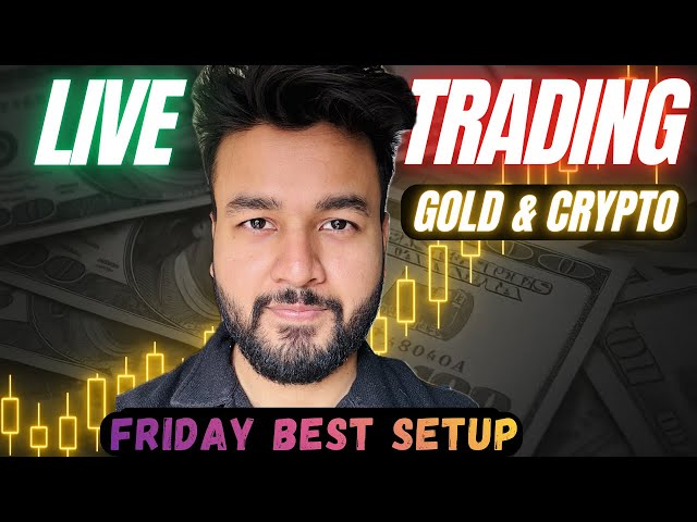 🔴 LIVE Gold & Crypto Trading | EURO Session | JAN 16
