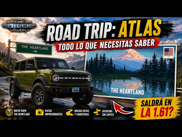 EVERYTHING You Need to Know About ATLAS the New ROAD TRIP Feature in American Truck Simulator ATS