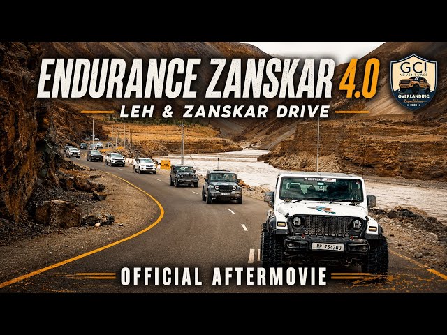 Driving Through Zanskar’s Toughest Roads | ENDURANCE LEH & ZANSKAR 4.0 | Official Aftermovie 2026