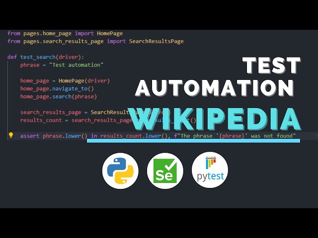 Simple test automation with Pytest and Selenium | Python🐍