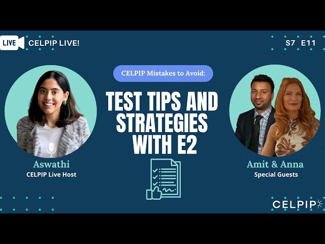 CELPIP Live! CELPIP Mistakes to avoid with E2 Prep - S7E11