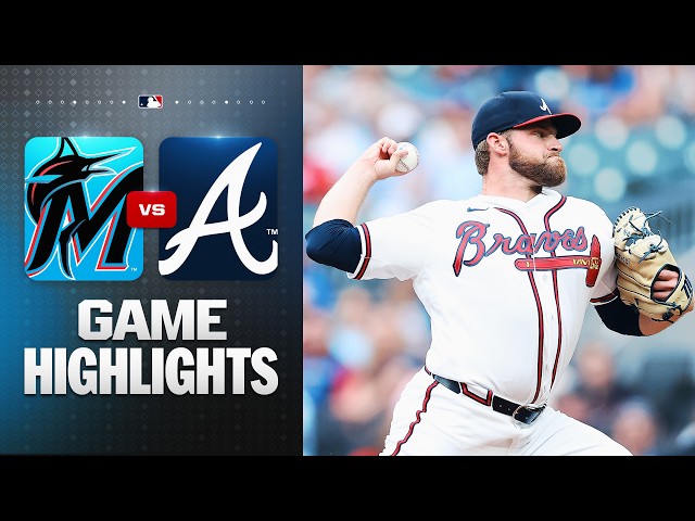 Marlins vs. Braves Highlights (8/5/26) | MLB Highlights