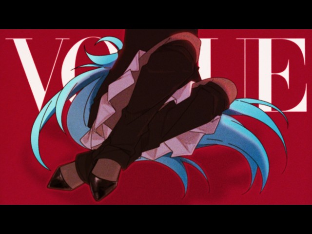 VOGUE 👠 | flipaclip Animation (𝘧𝘪𝘭𝘭𝘦𝘳​)