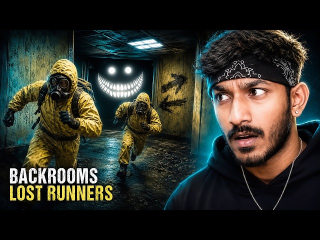 We Got Stuck in an Endless Loop ! Backrooms Lost Runners