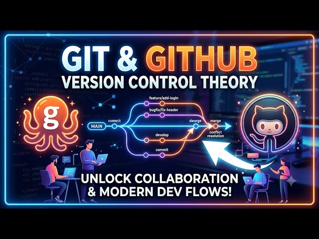 Git & GitHub Explained: The Complete Theory of Version Control